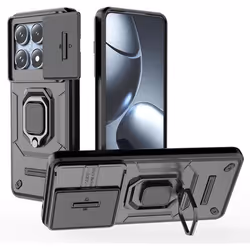 Pour Xiaomi 14T Pro - Coque Résistante Anti Choc avec Anneau Bague Anti Chute/béquille NOVAGO