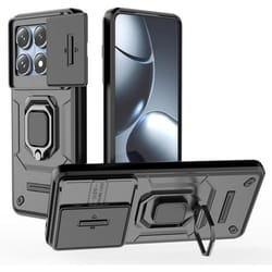 Pour Xiaomi 14T Pro - Coque Résistante Anti Choc avec Anneau Bague Anti Chute/béquille NOVAGO
