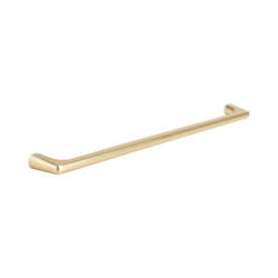 Poignée Cub 128mm champagne doré poli - Tulip - Modèle Moderne - Métal - Zamak - Brillant