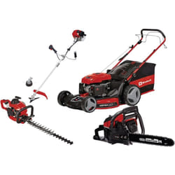 Kit thermique jardin – Tondeuse 56 cm, débroussailleuse, taille-haie, tronçonneuse - Einhell