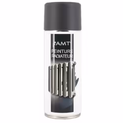 La Bombe de peinture aérosol AMT Peinture radiateur Ardoise Mat (BPR02) est une peinture alkyde étudiée pour un usage en inté ...