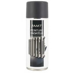 AMT - Bombe de peinture aérosol Peinture radiateur Ardoise Mat (BPR02) 0,330 l