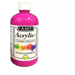 Fevicryl Acrylique éducative & créative Rose (ACE08) 0,5 l - AMT