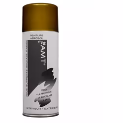 Description générale AMT Aérosol Effet métallisé Vieil Or est une peinture acrylique de qualité professionnelle, idéale pour  ...