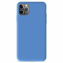 Coque en silicone bleu ciel - Compatible Apple iPhone 11 Pro Max