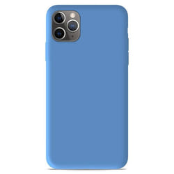 Coque en silicone bleu ciel - Compatible Apple iPhone 11 Pro Max