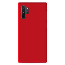 Coque en silicone rouge - Compatible Samsung Galaxy Note 10 Plus