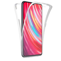 Coque intégrale 360°- Compatible Xiaomi Redmi Note 8 Pro – Double protection transparente