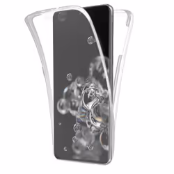 Coque intégrale 360 - Samsung - Galaxy S20 Ultra - Transparent - Protection contre chocs - Semi-rigide