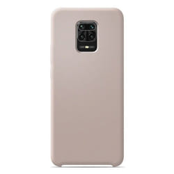 Coque silicone Soft Touch - Xiaomi - Redmi Note 9 Pro - Sable-rose - Antichoc - Recharge sans fil