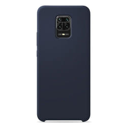 Coque silicone Soft Touch - Xiaomi - Redmi Note 9 Pro - Bleu - Antichoc - Recharge sans fil