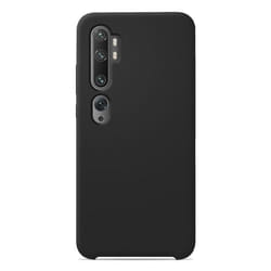 Coque silicone Soft Touch - Xiaomi - Mi Note 10/10 Pro - Noir - Antichoc - Recharge sans fil