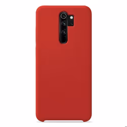 Coque silicone Soft Touch - Xiaomi - Redmi Note 8 Pro - Rouge - Antichoc - Recharge sans fil
