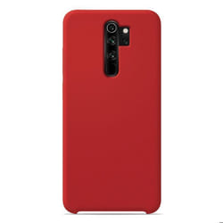 Coque silicone Soft Touch - Xiaomi - Redmi Note 8 Pro - Rouge - Antichoc - Recharge sans fil