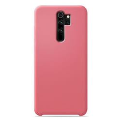 Coque en silicone Soft Touch - Xiaomi - Redmi Note 8 Pro - Rose - Antichoc - Recharge sans fil