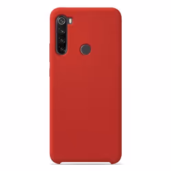 Coque en silicone Soft Touch - Xiaomi - Redmi Note 8 - Rouge - Antichoc - Recharge sans fil