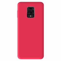 Coque en silicone rose pale - Compatible Xiaomi Redmi Note 9 Pro