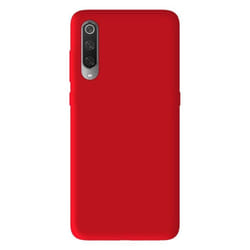 Coque en silicone rouge - Compatible Xiaomi Mi 9 Xiaomi Mi 9 Pro
