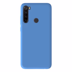 Coque en silicone bleu - Compatible Xiaomi Redmi Note 8T