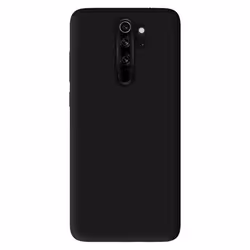 Coque en silicone noir - Compatible Xiaomi Redmi Note 8 Pro