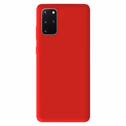 Coque en silicone rouge - Compatible Samsung Galaxy S20 Plus