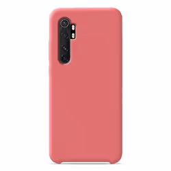 Coque silicone Soft Touch - Xiaomi - Mi Note 10 Lite - Rose - Antichoc - Recharge sans fil