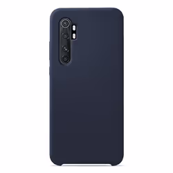 Coque silicone Soft Touch - Xiaomi - Mi Note 10 Lite - Bleu - Antichoc - Recharge sans fil