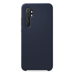 Coque silicone Soft Touch - Xiaomi - Mi Note 10 Lite - Bleu - Antichoc - Recharge sans fil