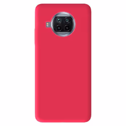 Coque en silicone rose flash - Compatible Xiaomi Mi 10T Lite
