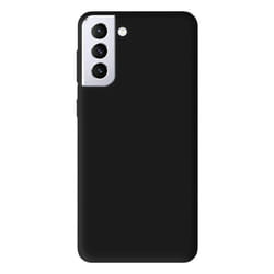 Coque en silicone noir - Compatible Samsung Galaxy S21 Plus