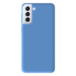 Coque en silicone bleu ciel - Compatible Samsung Galaxy S21 Plus