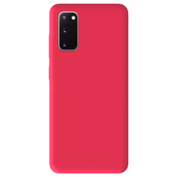 Coque en silicone rose pale - Compatible Samsung Galaxy S20 FE