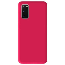 Coque en silicone rose pale - Compatible Samsung Galaxy S20 FE