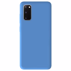 Coque en silicone bleu ciel - Compatible Samsung Galaxy S20 FE