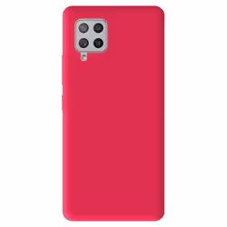 Coque en silicone rose flash - Compatible Samsung Galaxy A42 5G
