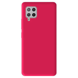 Coque en silicone rose flash - Compatible Samsung Galaxy A42 5G