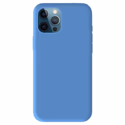 Coque en silicone bleu ciel - Compatible Apple iPhone 12 Pro Max