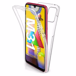 Coque intégrale 360°- Compatible Samsung Galaxy M31 – Double protection transparente