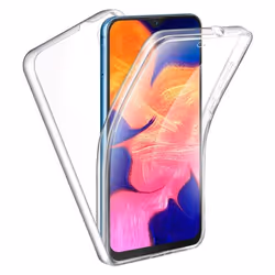 Coque intégrale 360°- Compatible Samsung Galaxy A01 – Double protection transparente