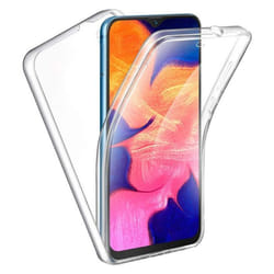 Coque intégrale 360°- Compatible Samsung Galaxy A01 – Double protection transparente