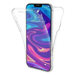 Coque intégrale 360°- Compatible Apple iPhone 12 Pro Max – Double protection transparente