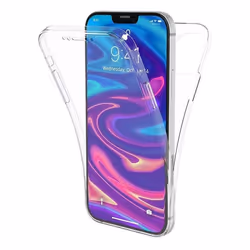 Coque intégrale 360°- Compatible Apple iPhone 12 iPhone 12 Pro – Double protection transparente