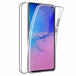 Coque intégrale 360°- Compatible Samsung Galaxy S10 Lite – Double protection transparente