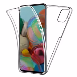 Coque intégrale 360°- Compatible Samsung Galaxy A71 5G – Double protection transparente