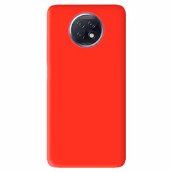 Coque en silicone rouge - Compatible Xiaomi Redmi Note 9T 5G