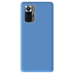 Coque en silicone bleu ciel - Compatible Xiaomi Redmi Note 10 Pro