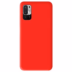 Coque en silicone rouge - Compatible Xiaomi Redmi Note 10 Xiaomi Redmi Note 10S
