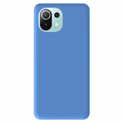 Coque en silicone bleu ciel - Compatible Xiaomi Mi 11 Lite
