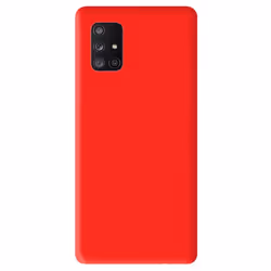 Coque en silicone rouge - Compatible Samsung Galaxy A71 5G