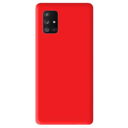 Coque en silicone rouge - Compatible Samsung Galaxy A71 5G
